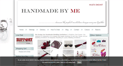 Desktop Screenshot of handmadebyme.co.uk